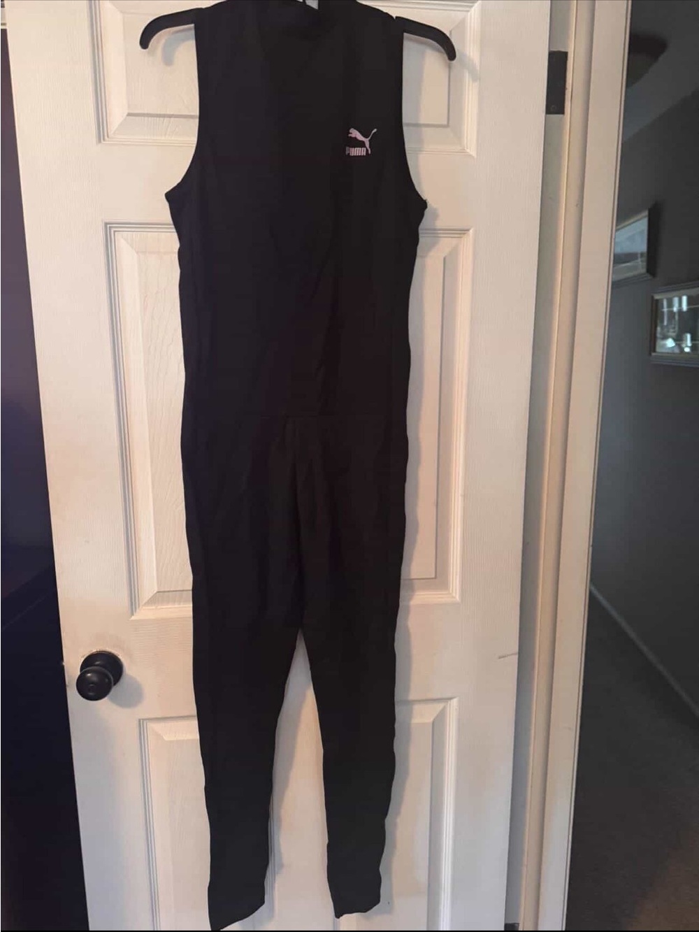 Puma Black Sleeveless Jumpsuit